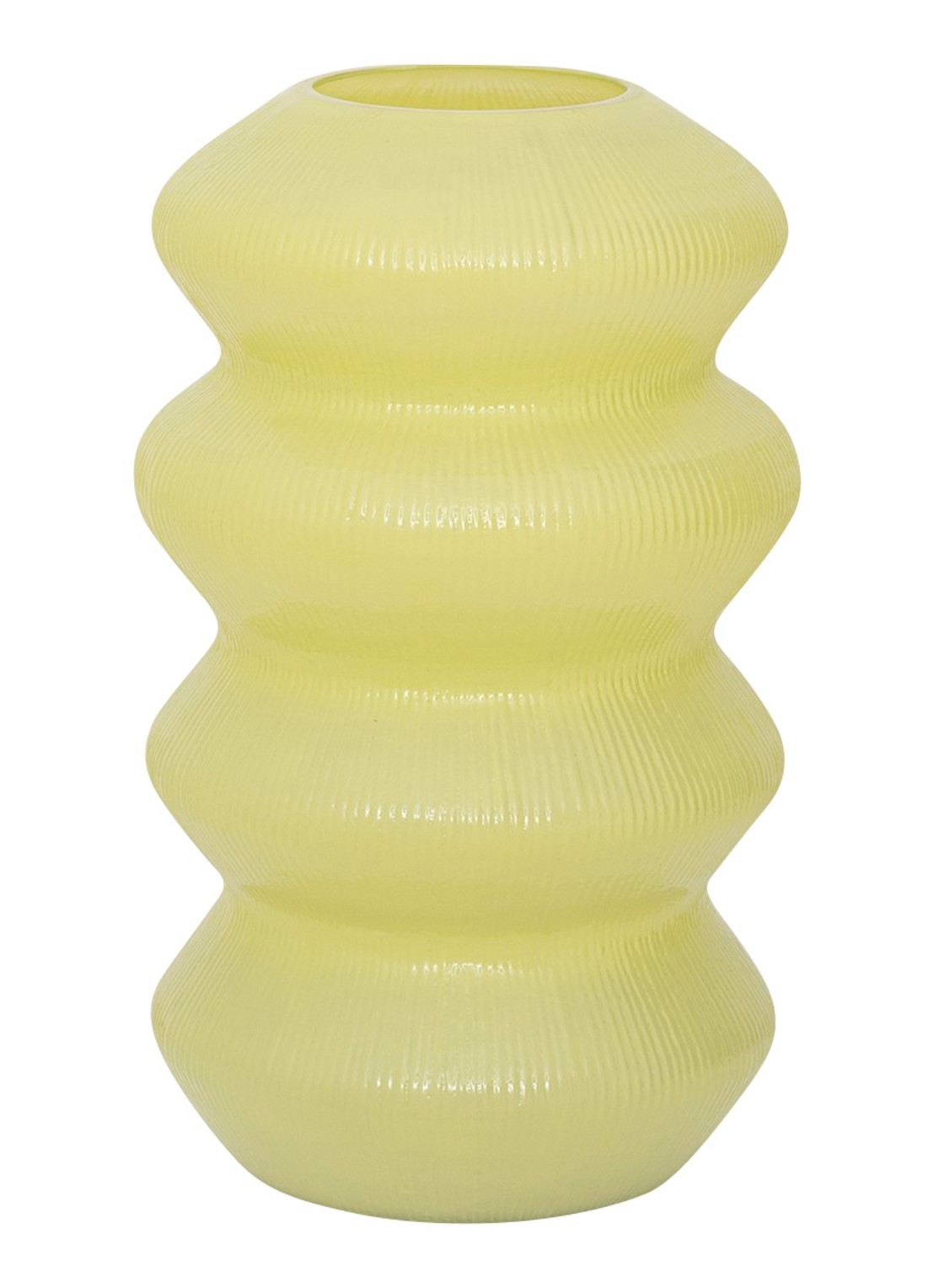 Urban Nature Culture Lily vaas 29 cm - voorkant 3 lichtbruin