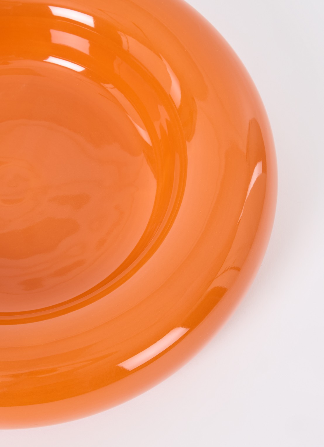 Urban Nature Culture Lou schaal 36 cm - detail 2 oranje