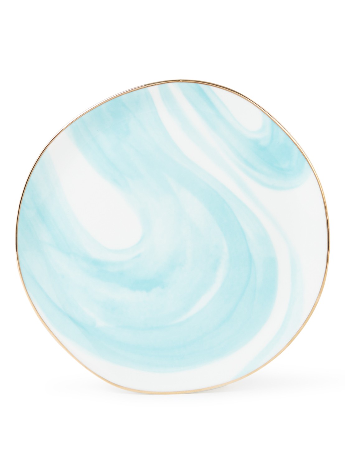 Urban Nature Culture Ontbijtbord 17 cm - voorkant turquoise