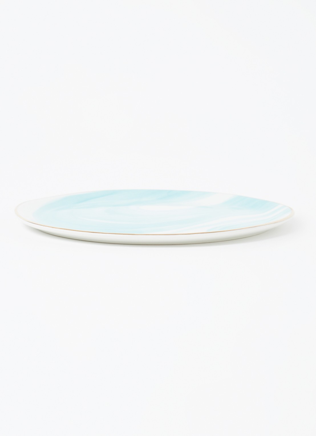 Urban Nature Culture Ontbijtbord 17 cm - voorkant 2 turquoise
