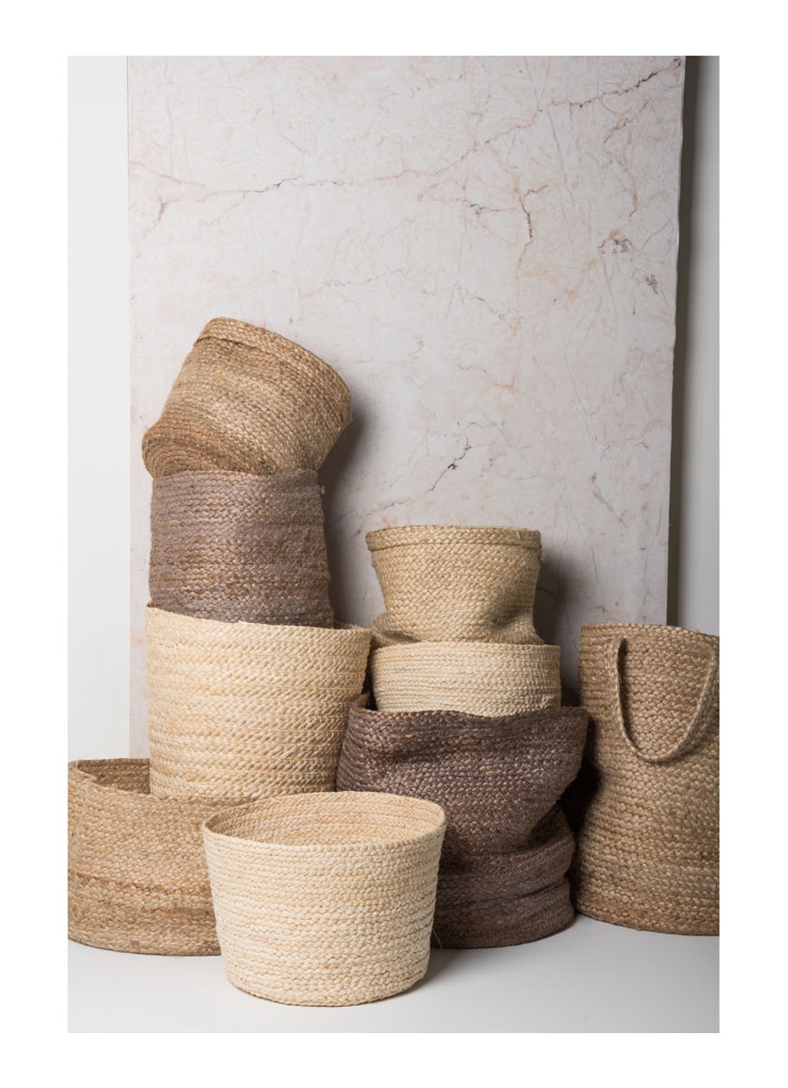 Urban Nature Culture Opbergmand 40 cm - detail 4 beige
