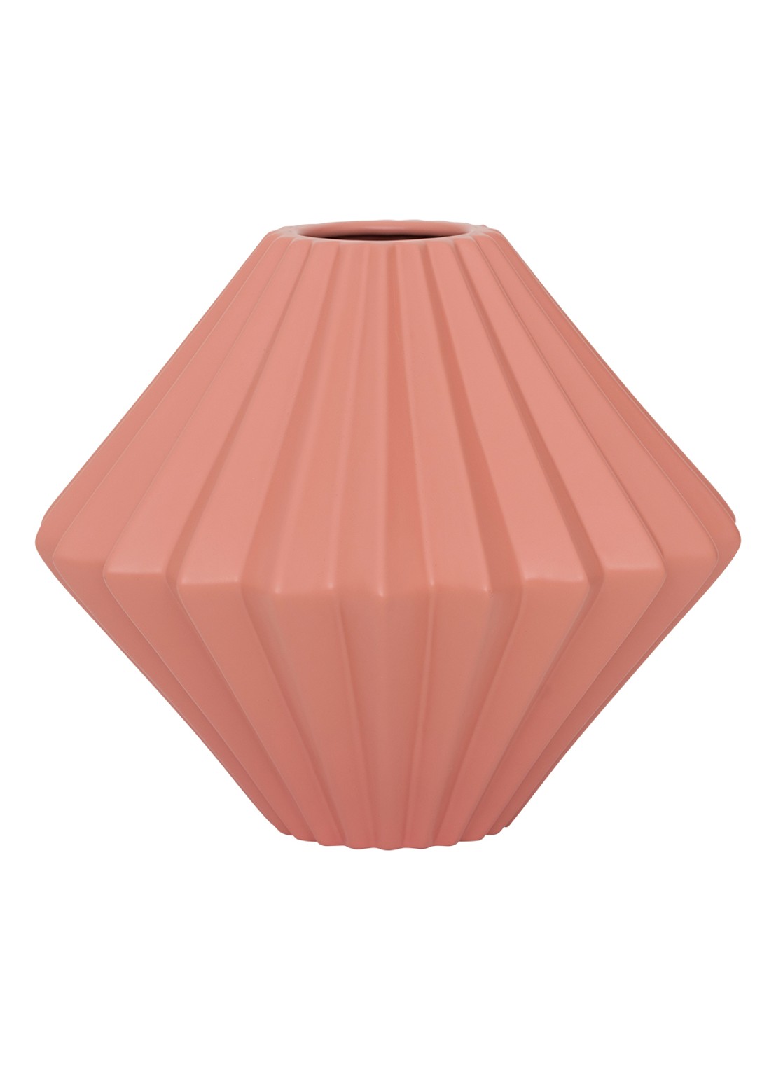 Urban Nature Culture Pavo vaas 25 cm - voorkant roze