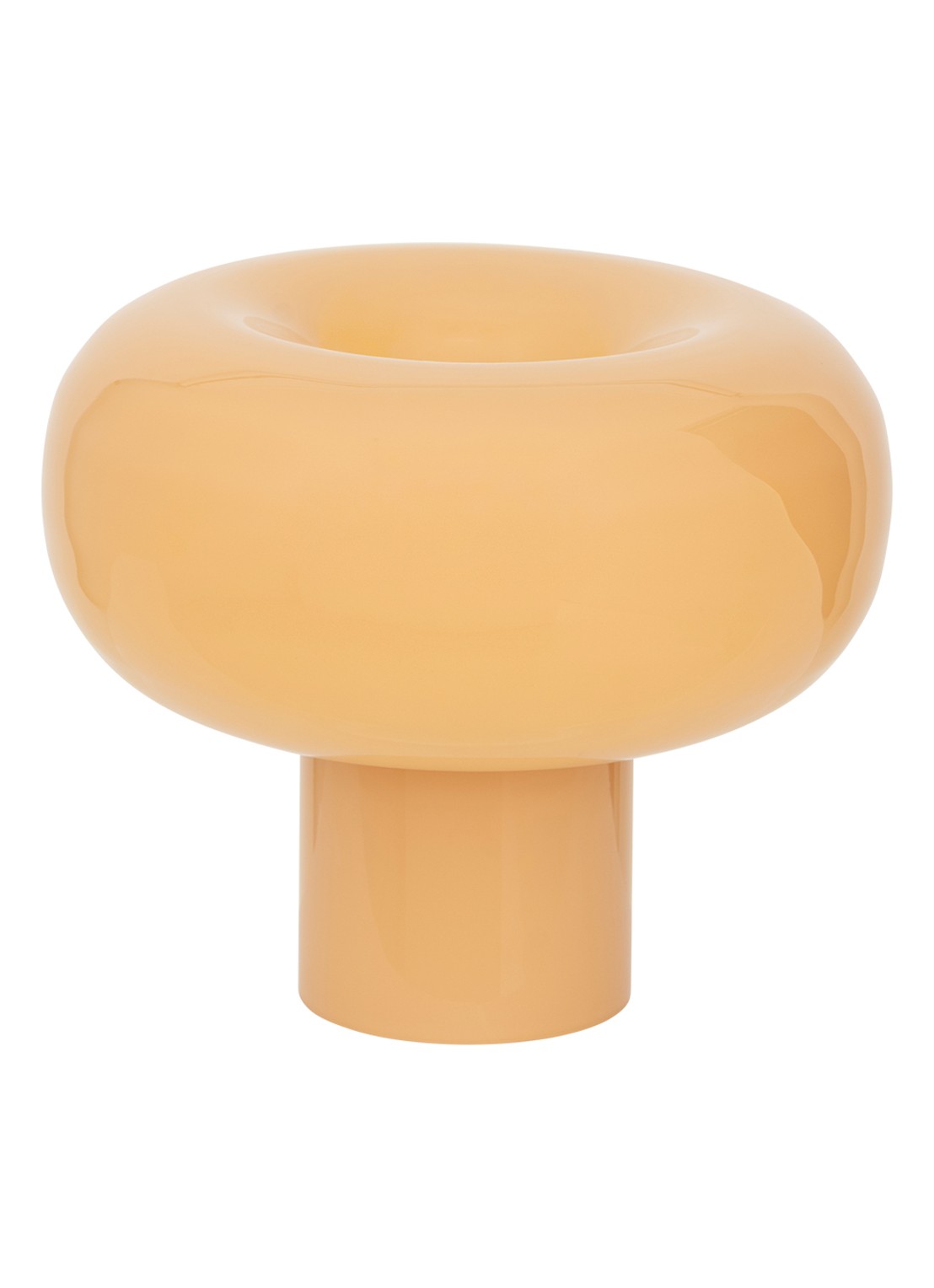Urban Nature Culture Pele tafellamp 31,5 cm - voorkant roodbruin