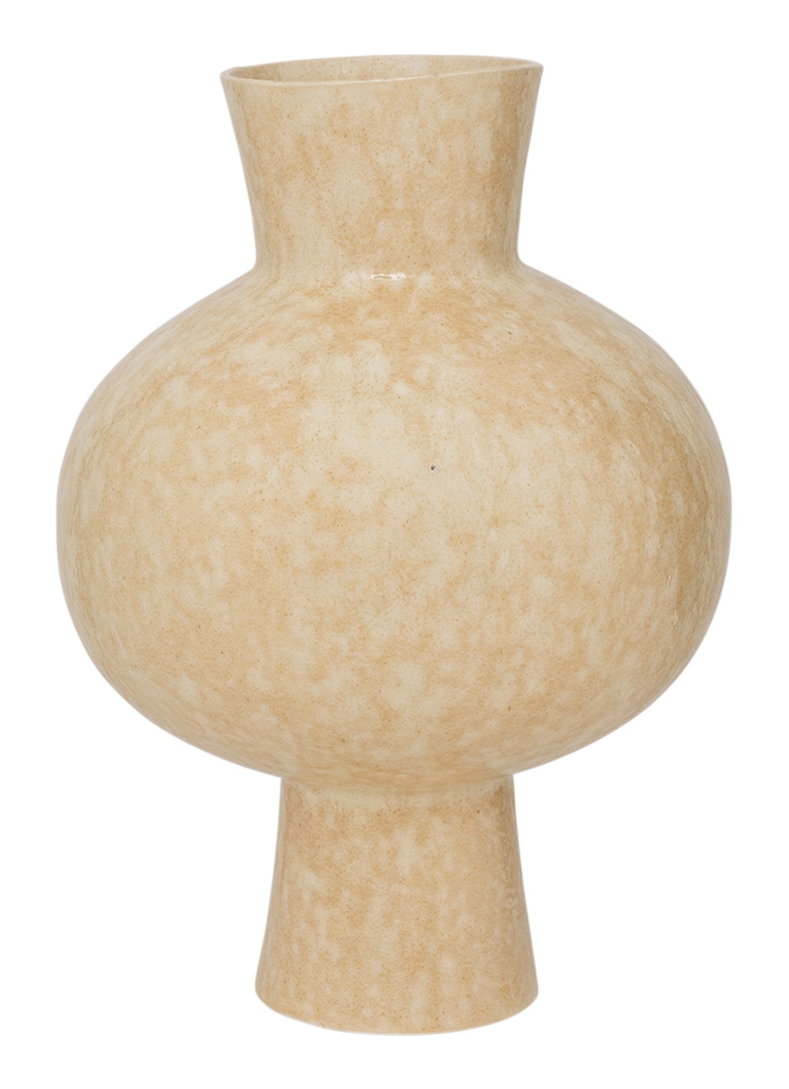 Urban Nature Culture Ren vaas 42 cm - achterkant khaki