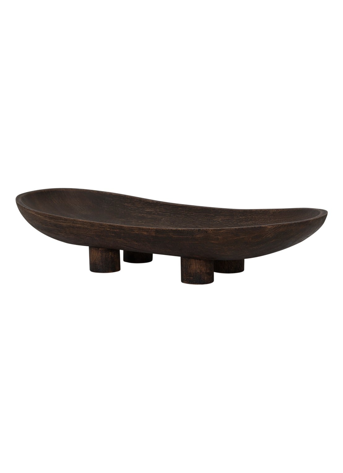 Urban Nature Culture Saki serveerschaal 17 cm - achterkant 3 bruin