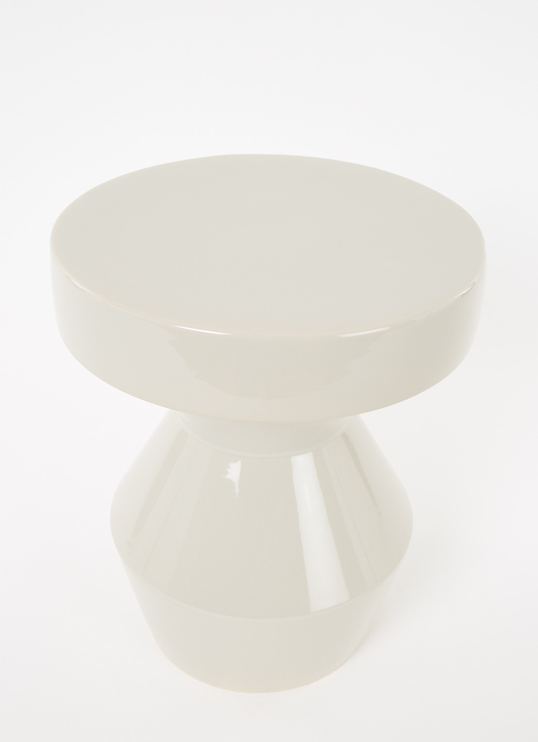 Urban Nature Culture Sculptural bijzettafel 30 cm - detail 3 beige
