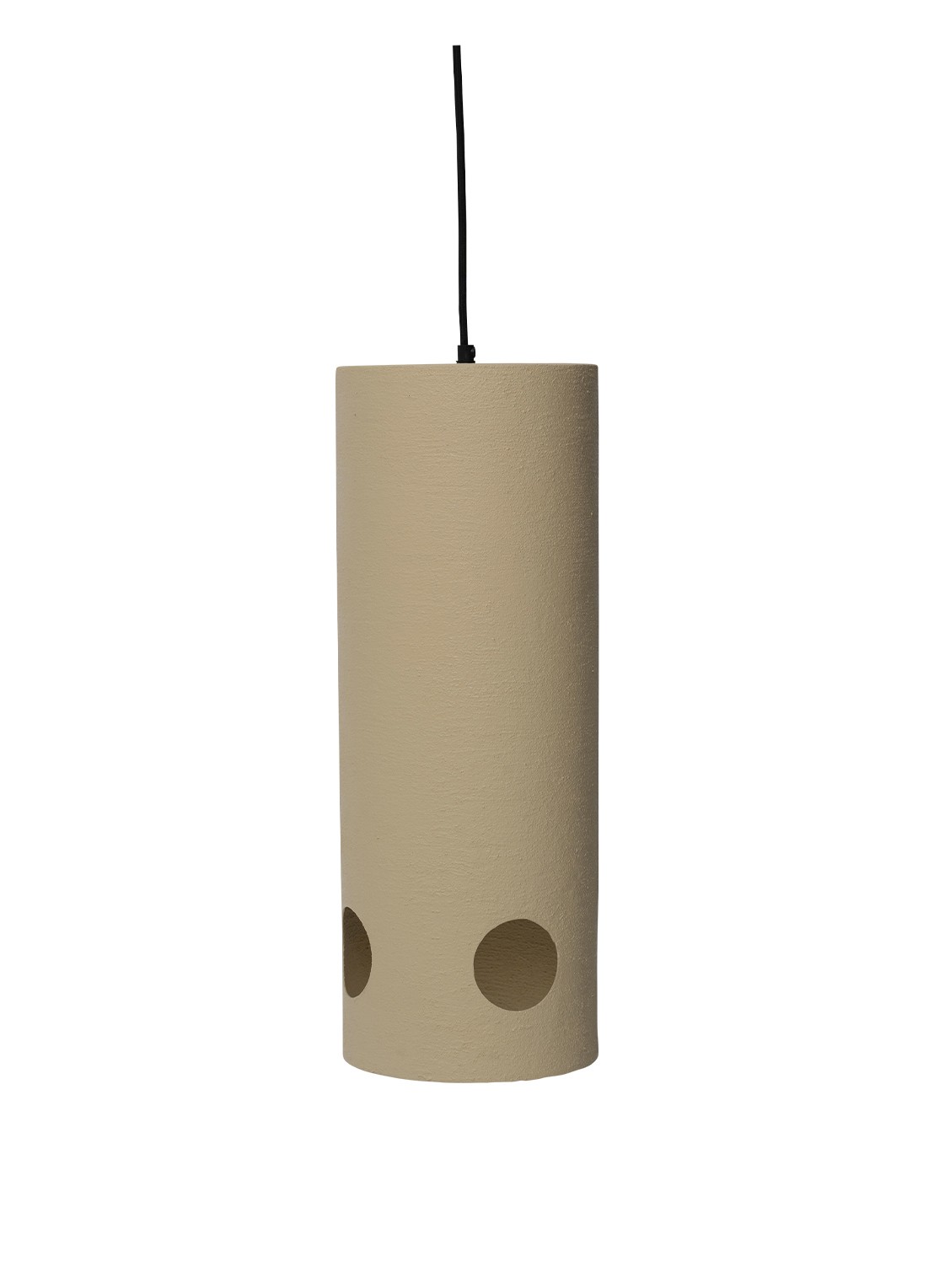 Urban Nature Culture Shania hanglamp Ø20 cm - achterkant beige