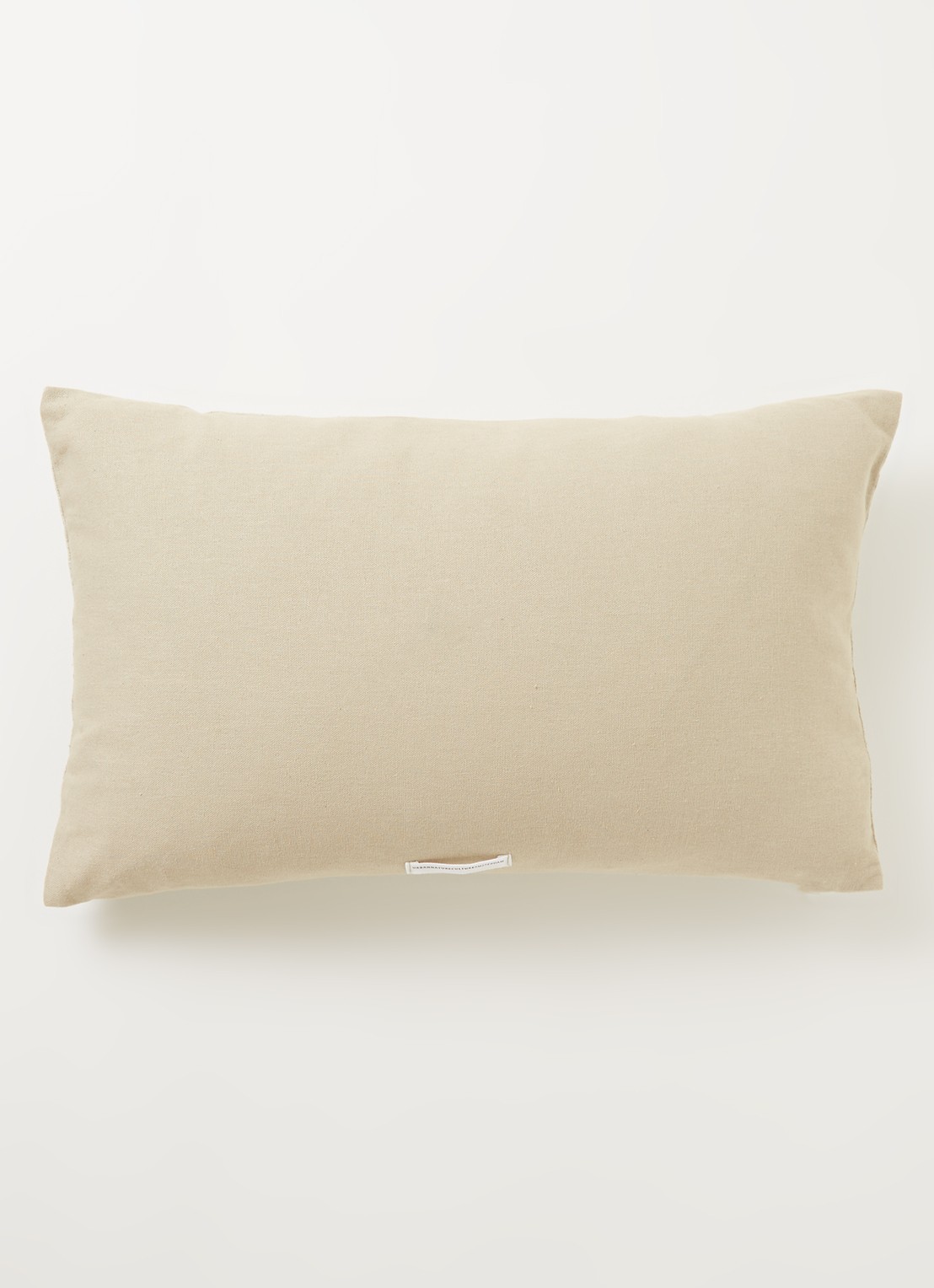 Urban Nature Culture Silk sierkussen 50 x 30 cm - voorkant 5 lindegroen