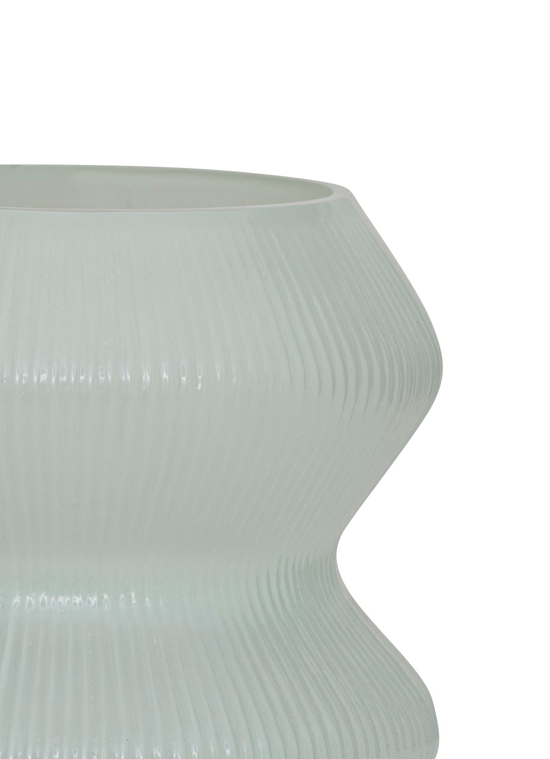 Urban Nature Culture Skye XL waxinelichthouder 12,5 cm - achterkant 4 lichtgroen