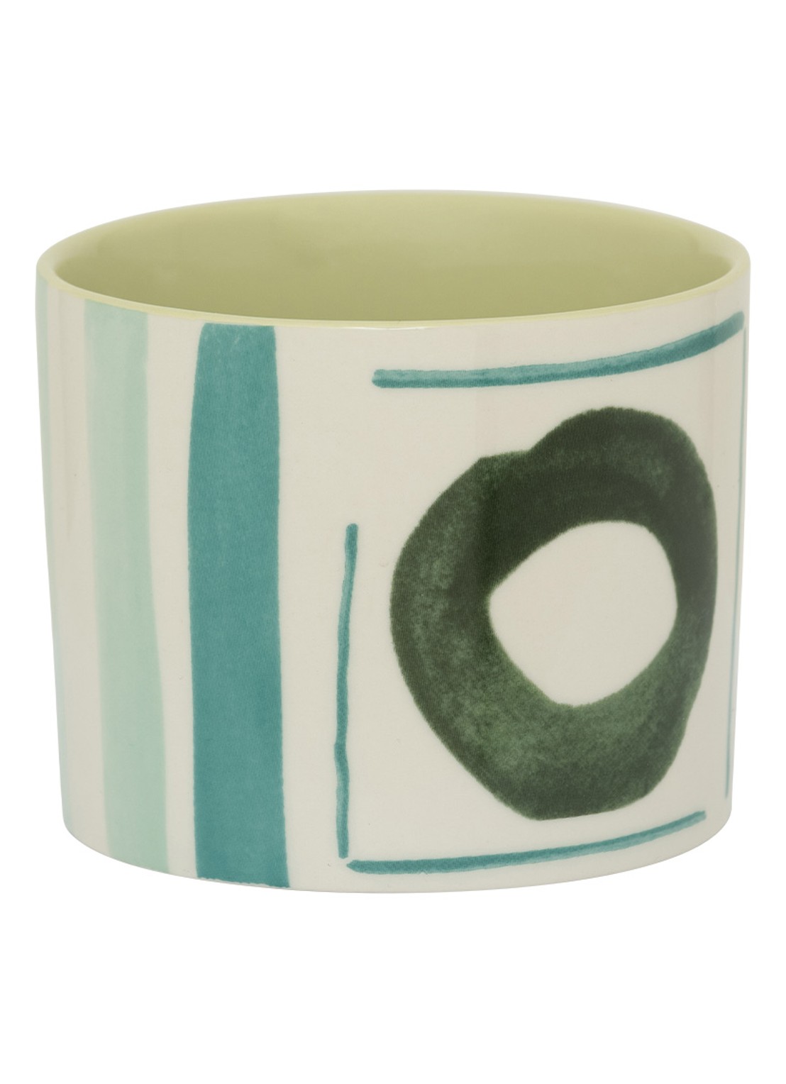 Urban Nature Culture Tazza mok 37,5 cl - achterkant lichtgroen