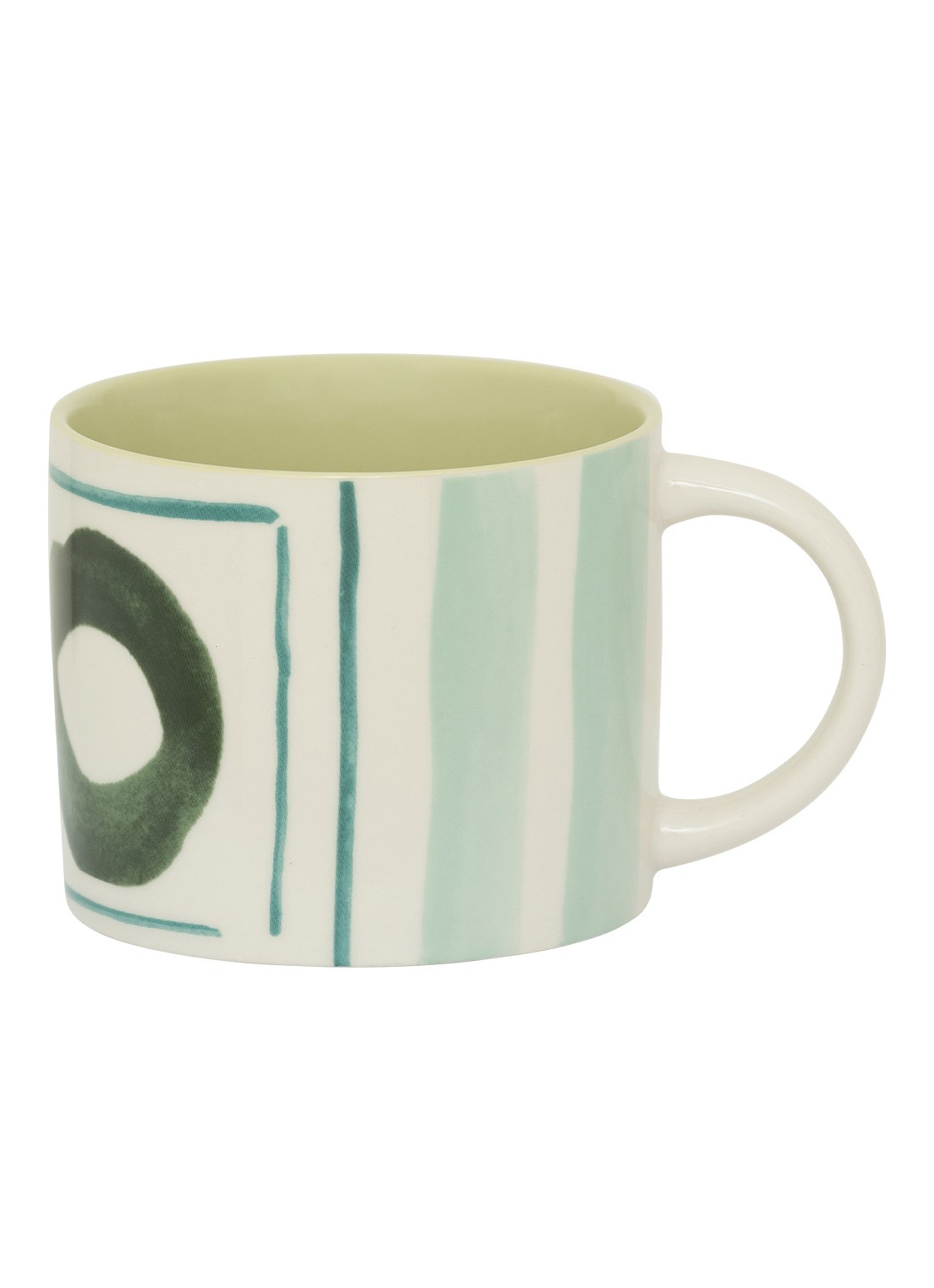 Urban Nature Culture Tazza mok 37,5 cl - voorkant 2 lichtgroen
