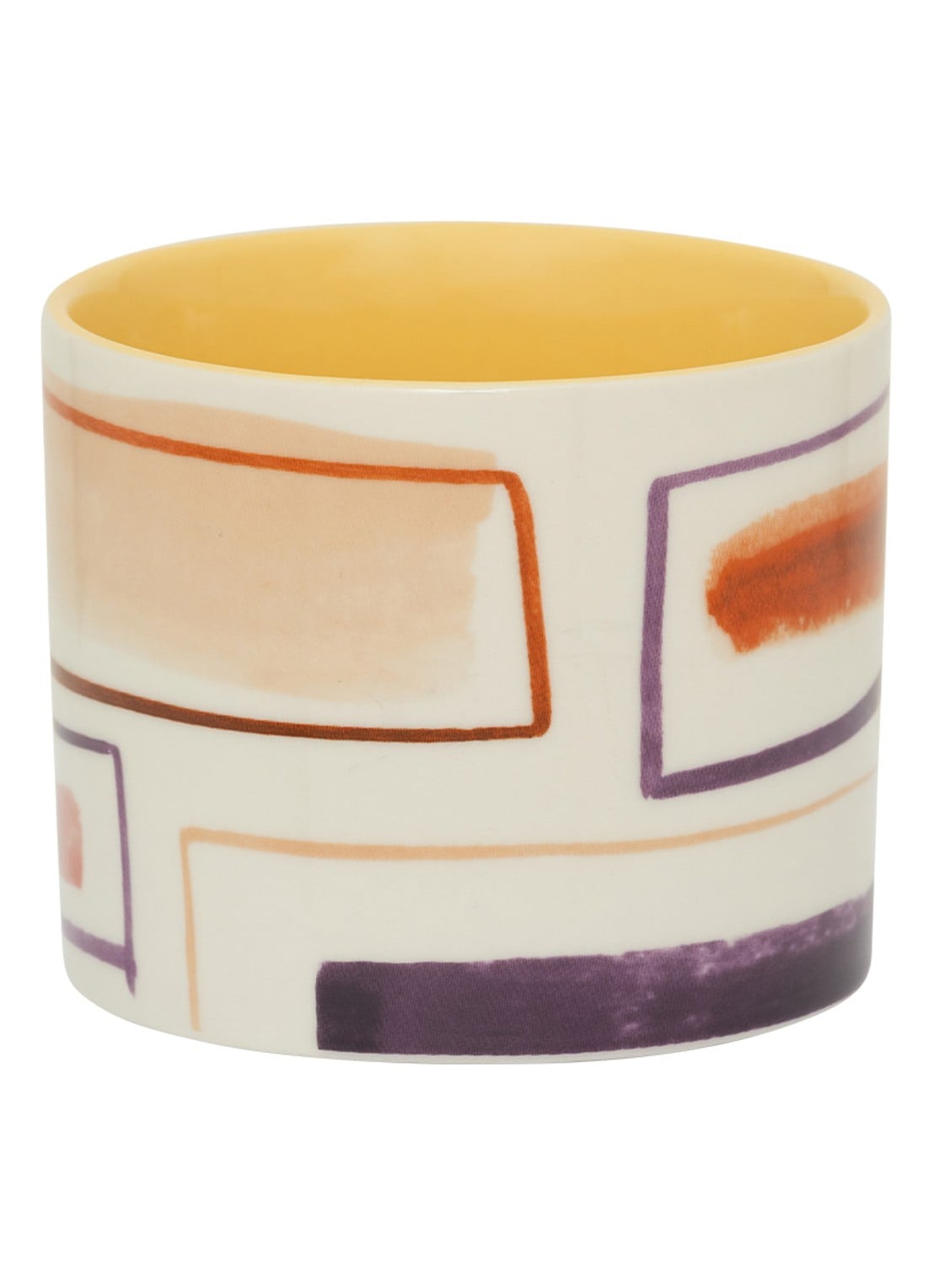 Urban Nature Culture Tazza mok 37,5 cl - achterkant oranje