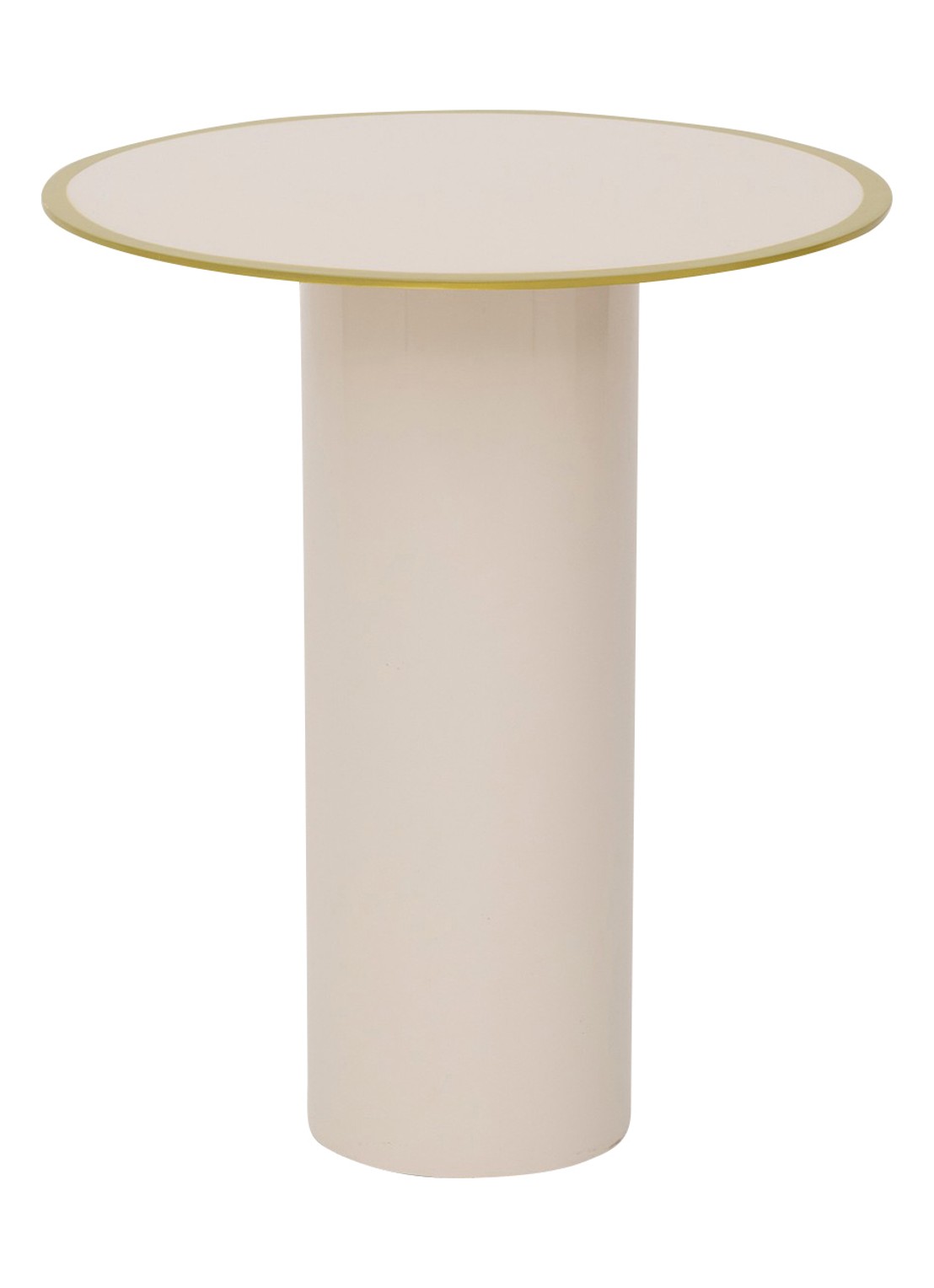 Urban Nature Culture Tiro bijzettafel 42,5 x 36 cm - voorkant beige