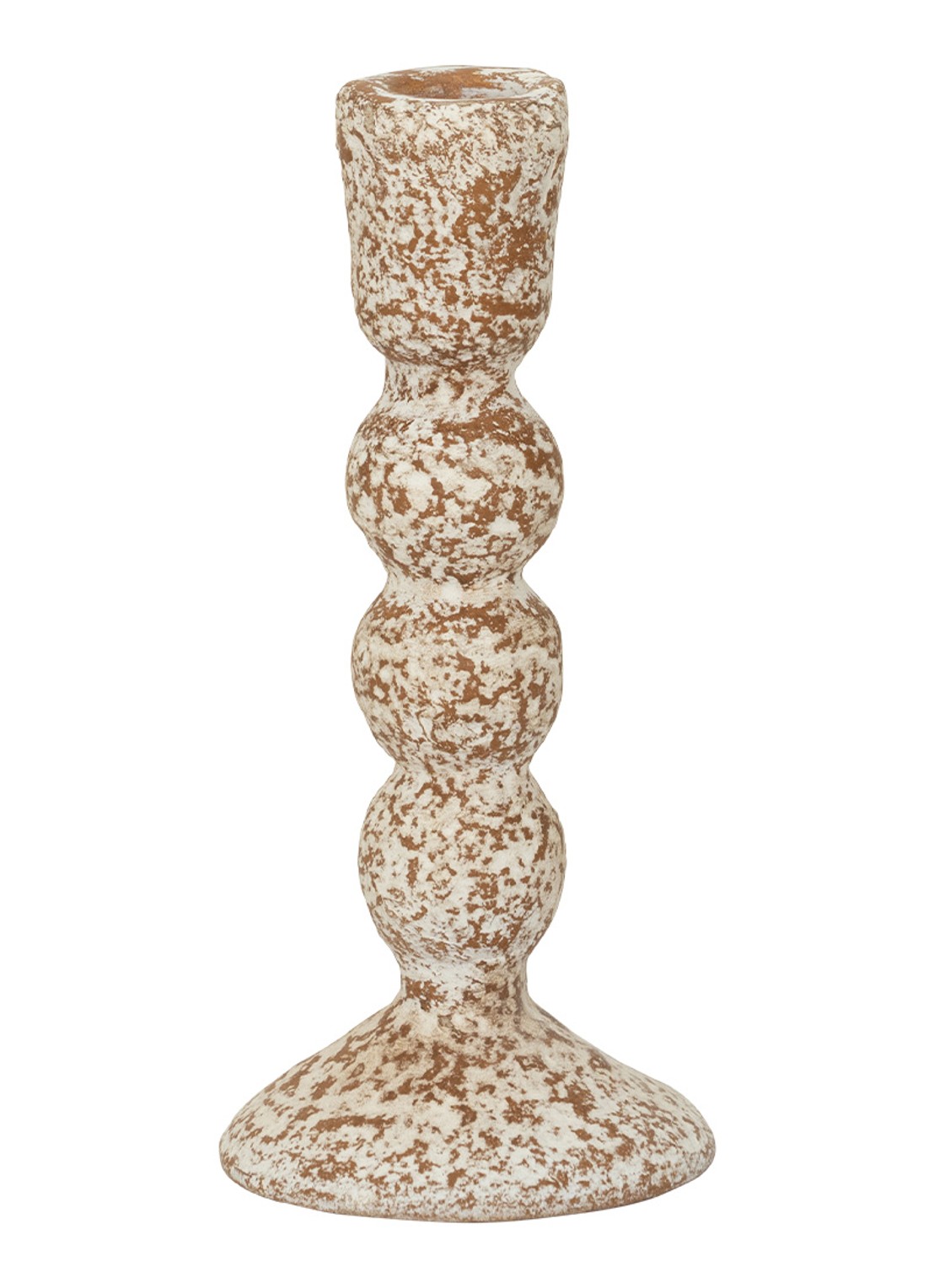 Urban Nature Culture Urban Nature Culture candle holder Sisi A - voorkant oranjebruin