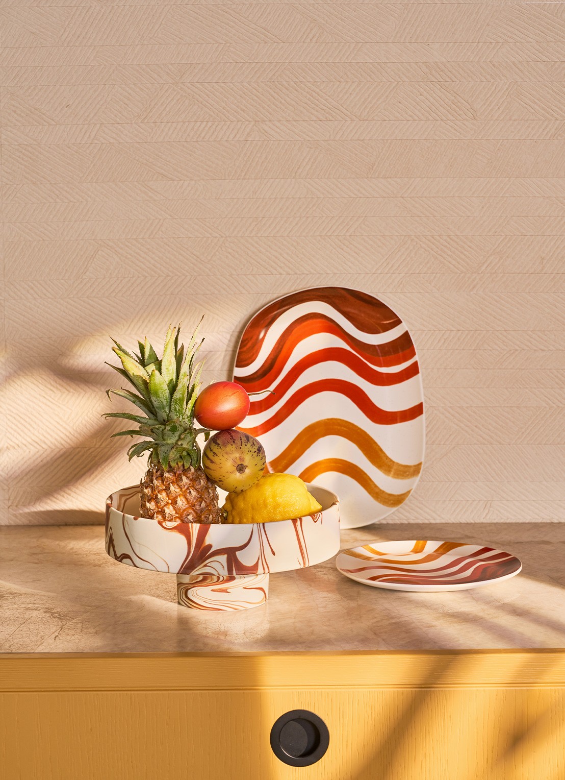 Urban Nature Culture Urban Nature Culture decorative object Moon - voorkant 4 gebroken wit