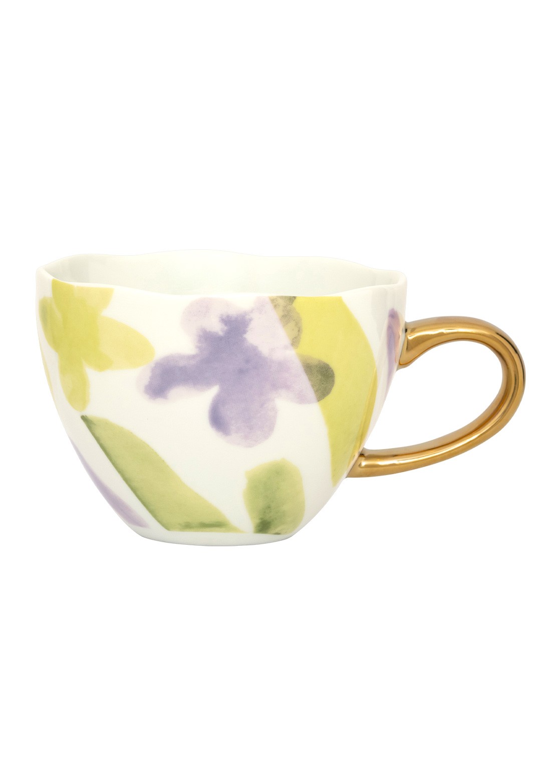 Urban Nature Culture Urban Nature Culture Good Morning Cup Cappuccino/Tea Kusha - voorkant lichtgeel