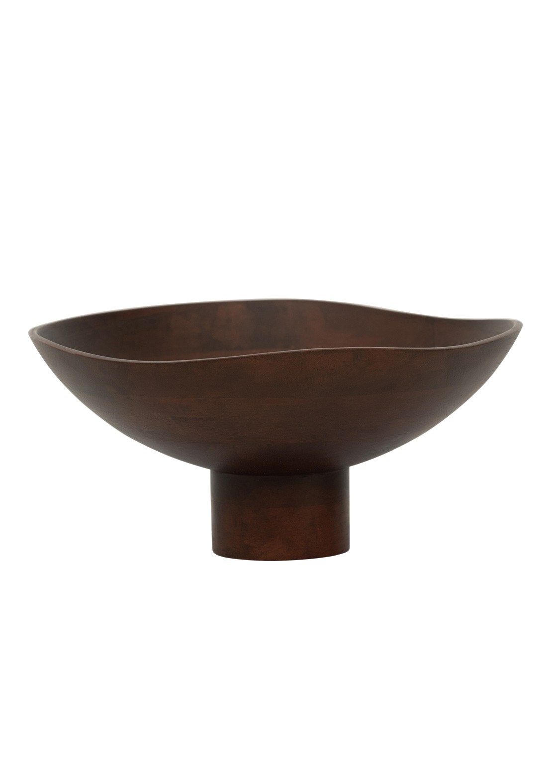 Urban Nature Culture Urban Nature Culture serving bowl Abre B - achterkant donkerbruin