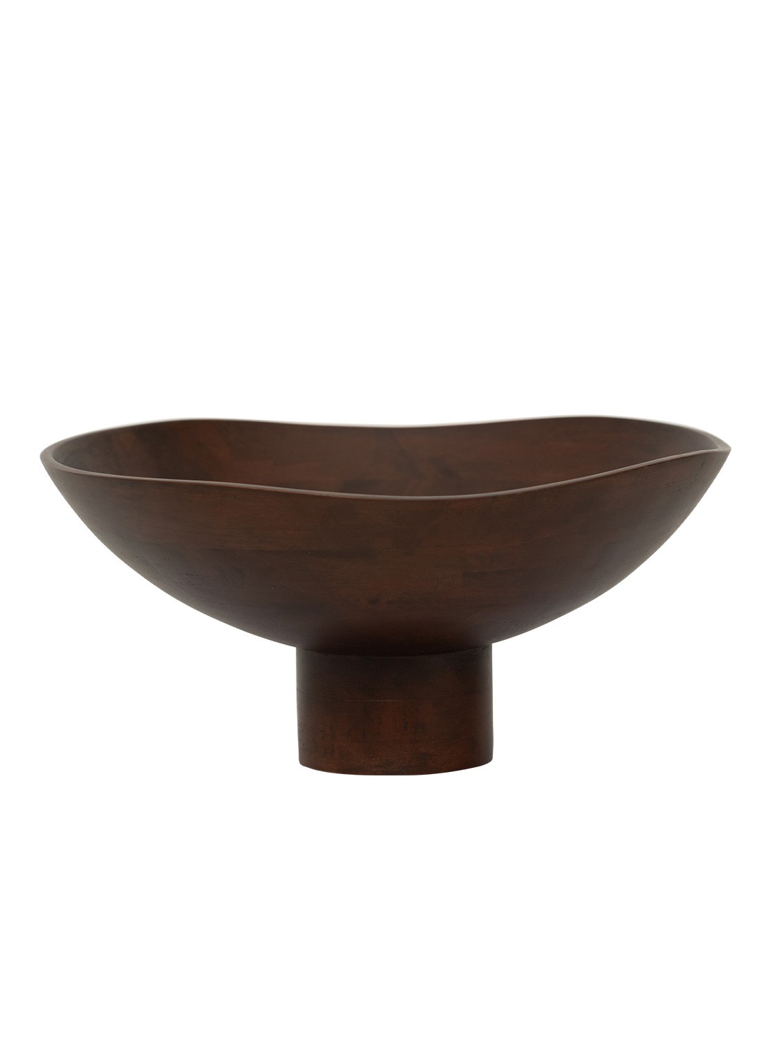 Urban Nature Culture Urban Nature Culture serving bowl Abre B - voorkant 2 donkerbruin