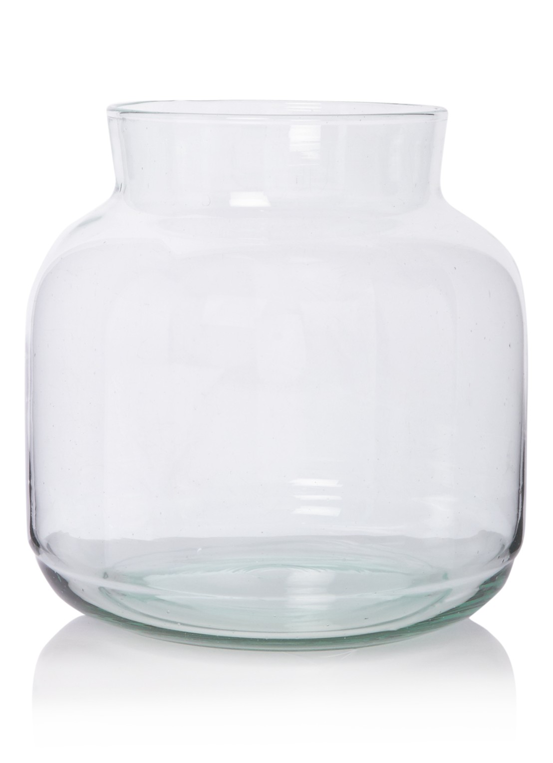 Urban Nature Culture Vaas 23 cm - voorkant transparant