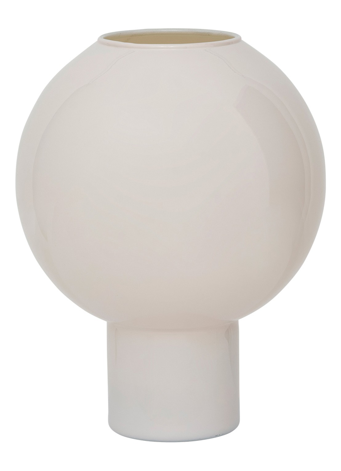 Urban Nature Culture Van vaas 36 cm - voorkant 3 creme
