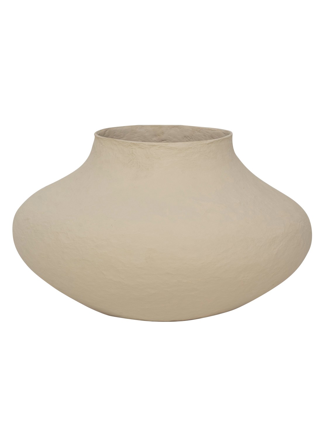 Urban Nature Culture Vif bloempot 28 cm - voorkant 3 khaki