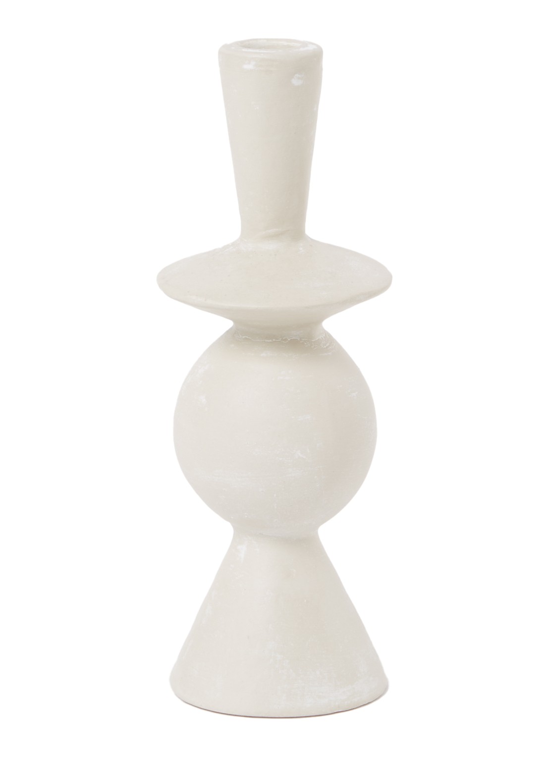 Urban Nature Culture Zola B kandelaar 25 cm - voorkant creme