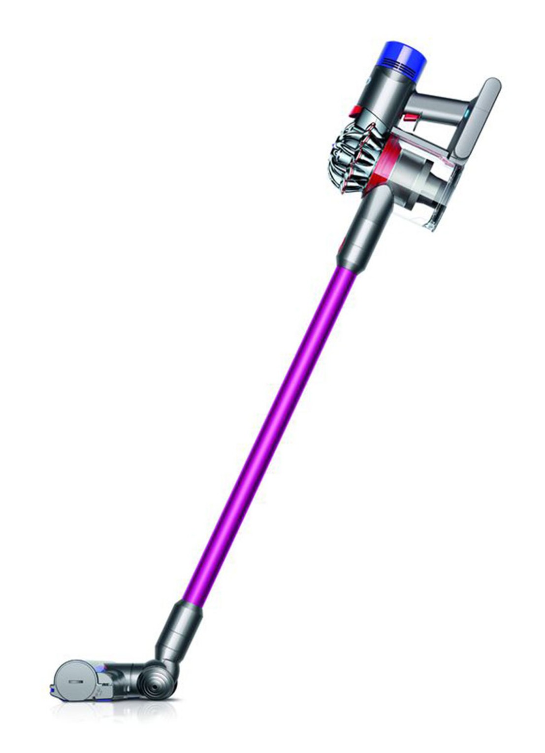 V8 Absolute Pro draadloze steelstofzuiger 124 cm - nikkel/paars - detail 3 paars