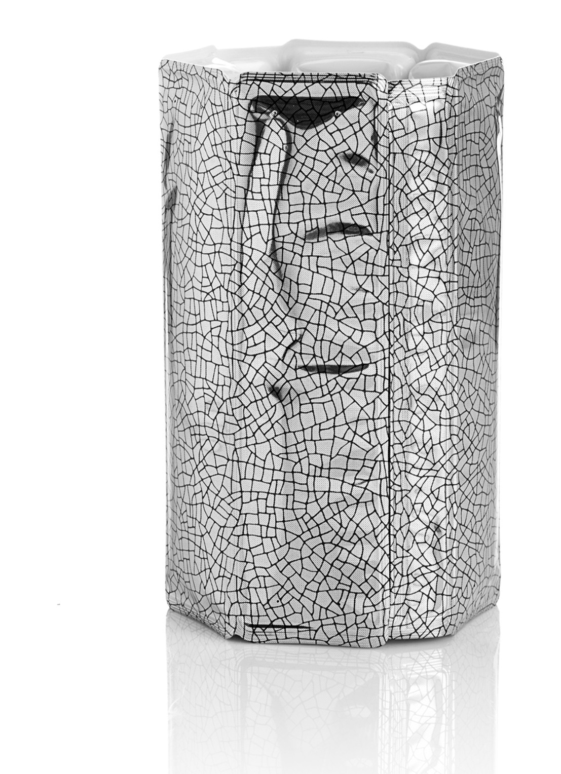 Vacu Vin Rapid Ice snelkoeler - voorkant zilver