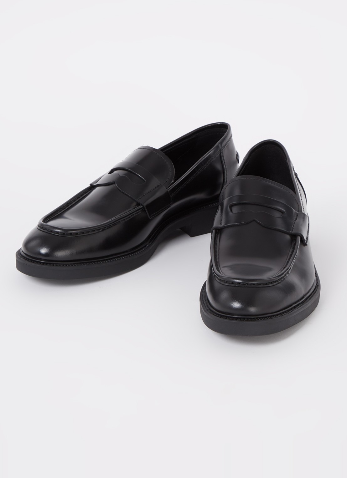 Vagabond Shoemakers Alex loafer van leer - detail 4 zwart