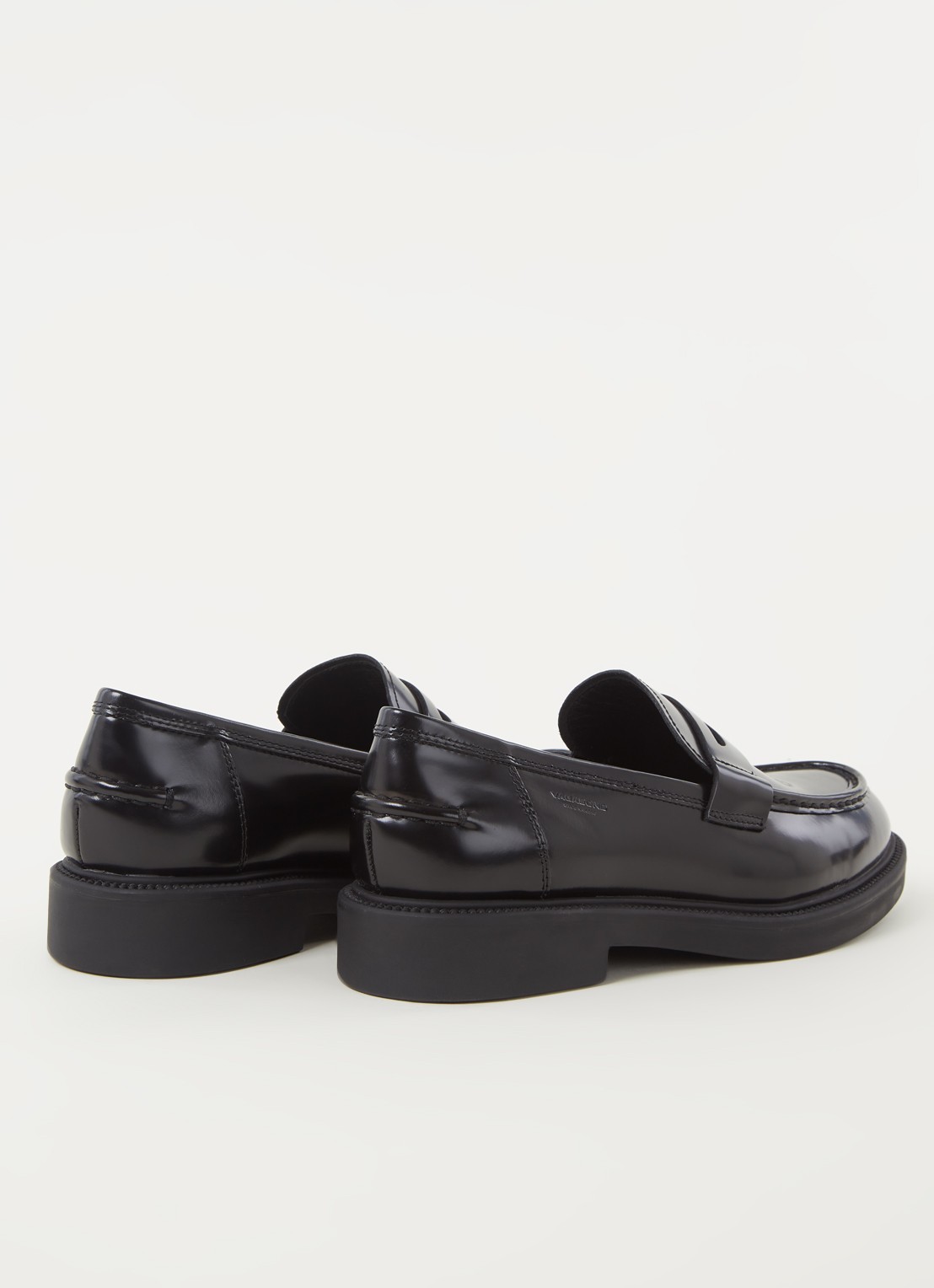 Vagabond Shoemakers Alex loafer van leer - detail 2 zwart