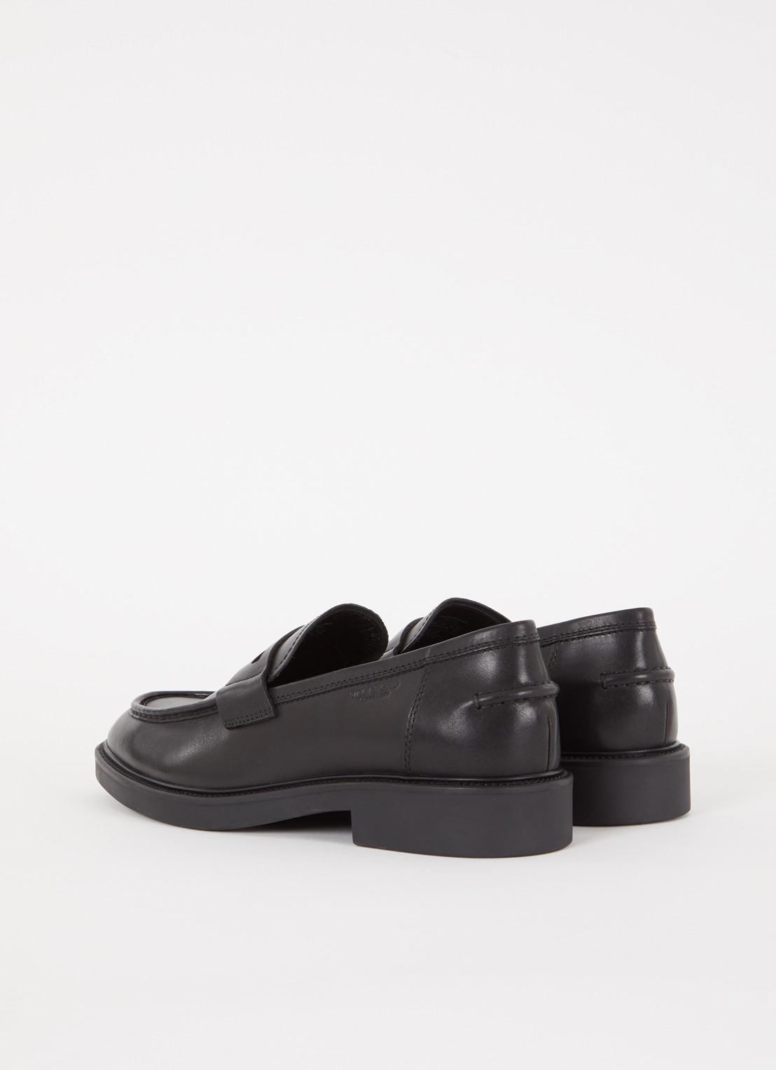 Vagabond Shoemakers Alex M loafer van leer - achterkant zwart
