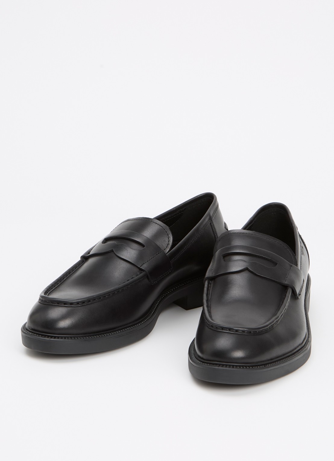 Vagabond Shoemakers Alex M loafer van leer - detail 4 zwart