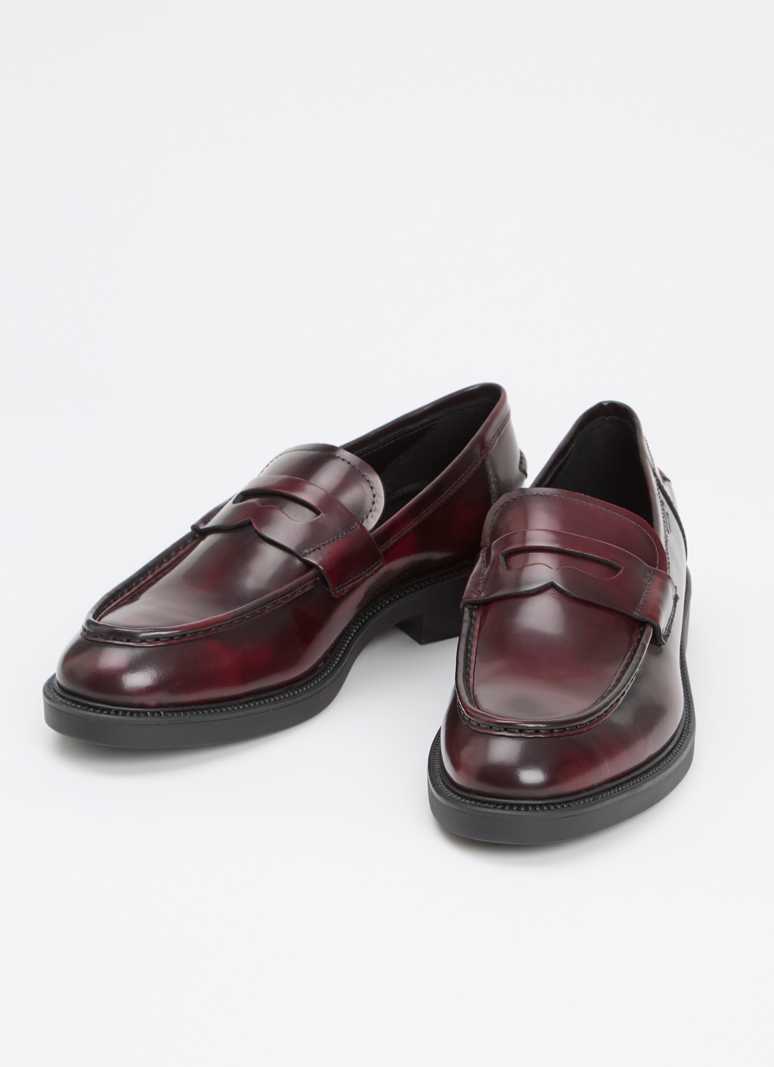 Vagabond Shoemakers Alex M loafer van leer - detail 4 bruin