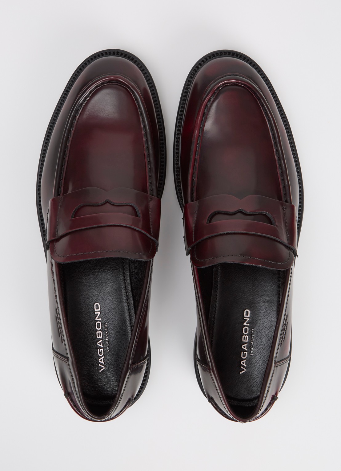 Vagabond Shoemakers Alex M loafer van leer - detail 5 bruin