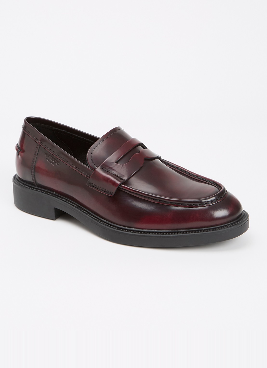 Vagabond Shoemakers Alex M loafer van leer - voorkant 2 bruin