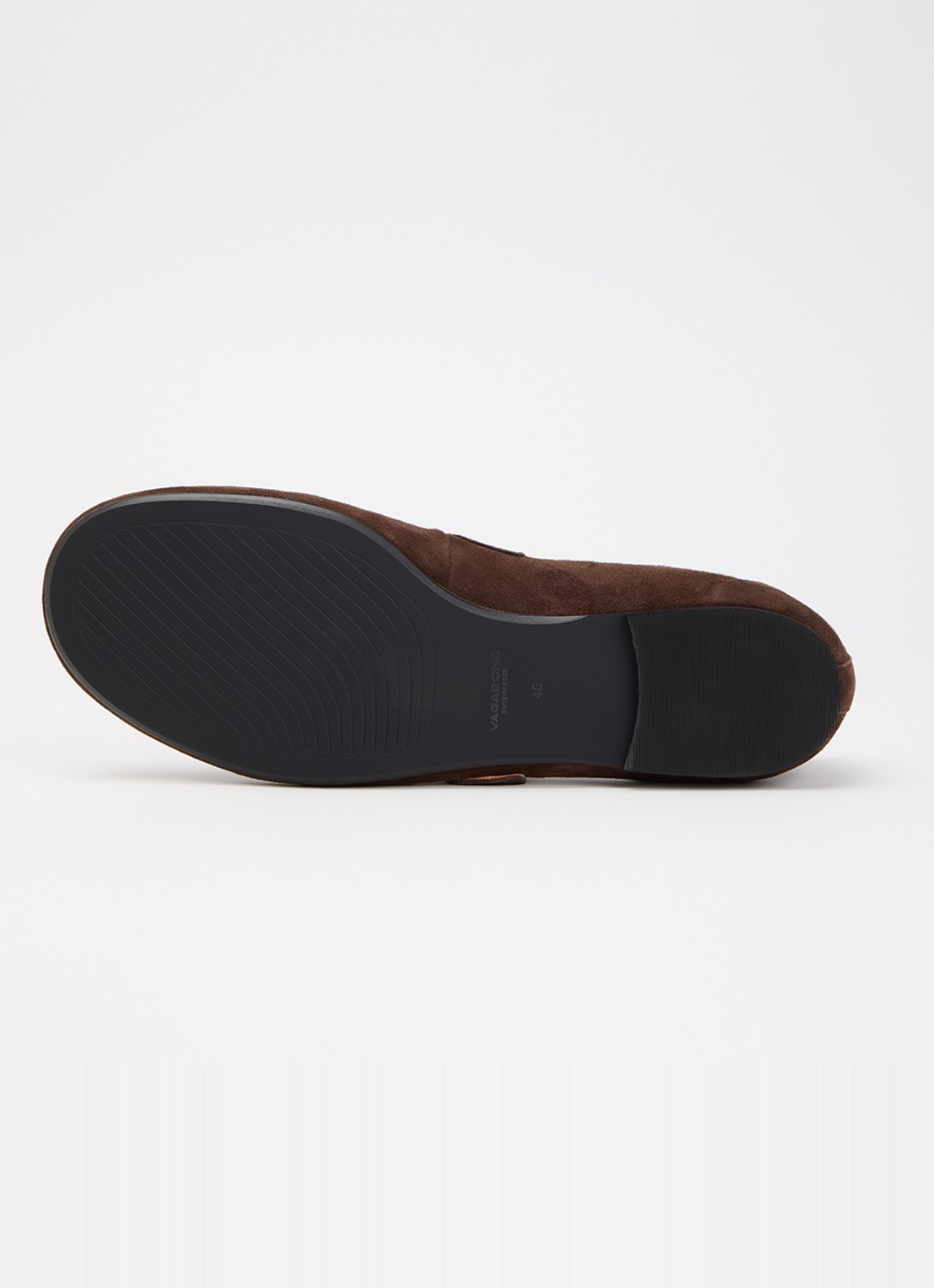 Vagabond Shoemakers Aleya ballerina van geitensuède - detail 3 bruin