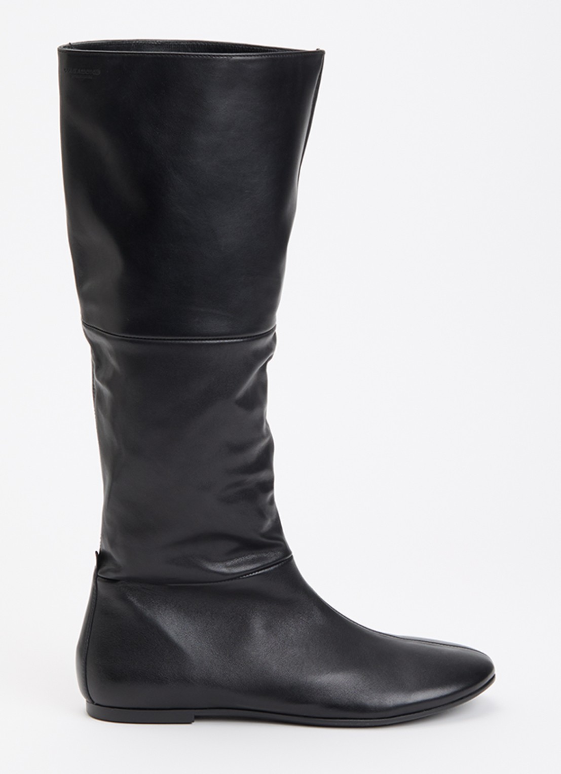 Vagabond Shoemakers Aleya laars van leer - voorkant 2 zwart