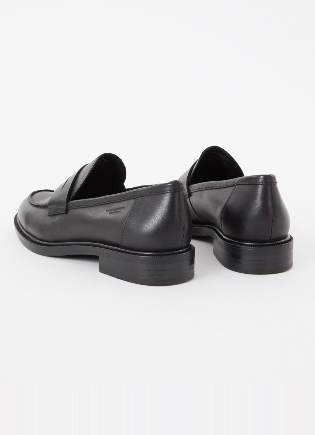 Vagabond Shoemakers Amina loafer van leer - achterkant 3 zwart