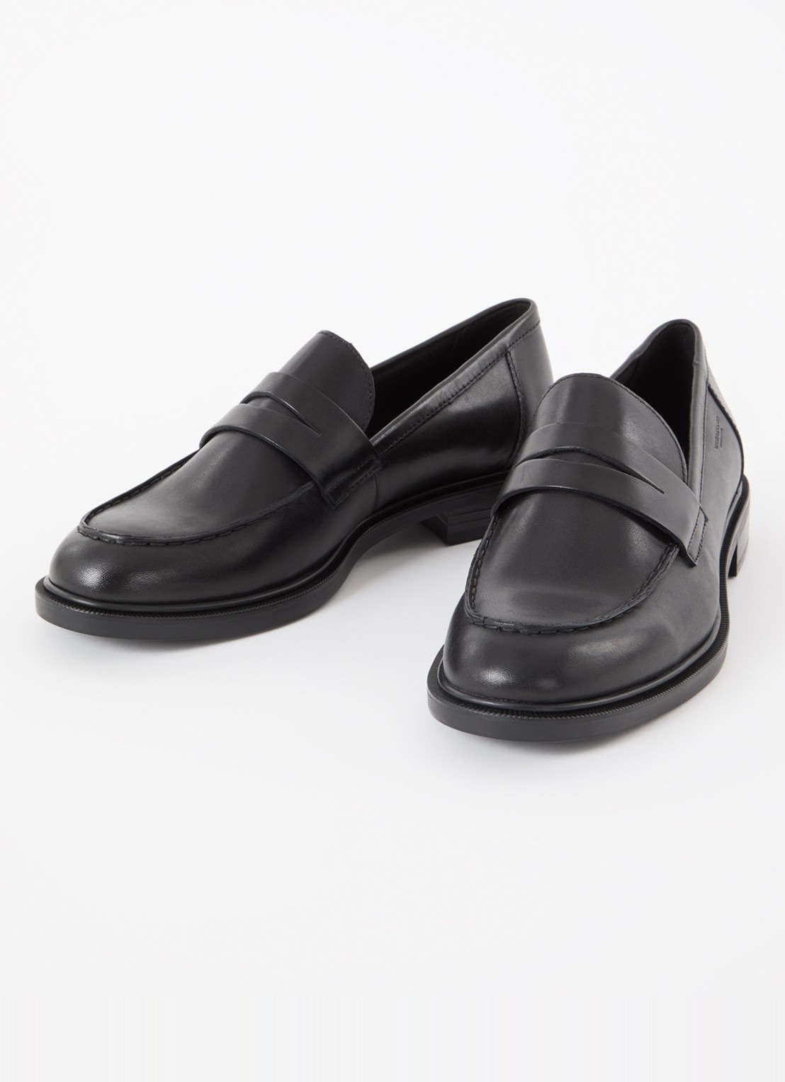 Vagabond Shoemakers Amina loafer van leer - detail 4 zwart