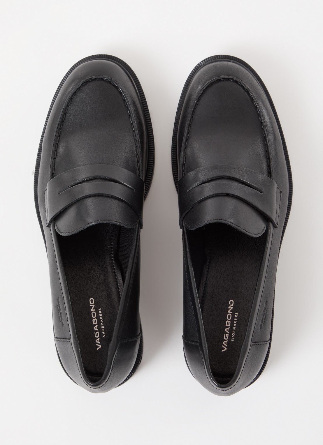 Vagabond Shoemakers Amina loafer van leer - detail 5 zwart