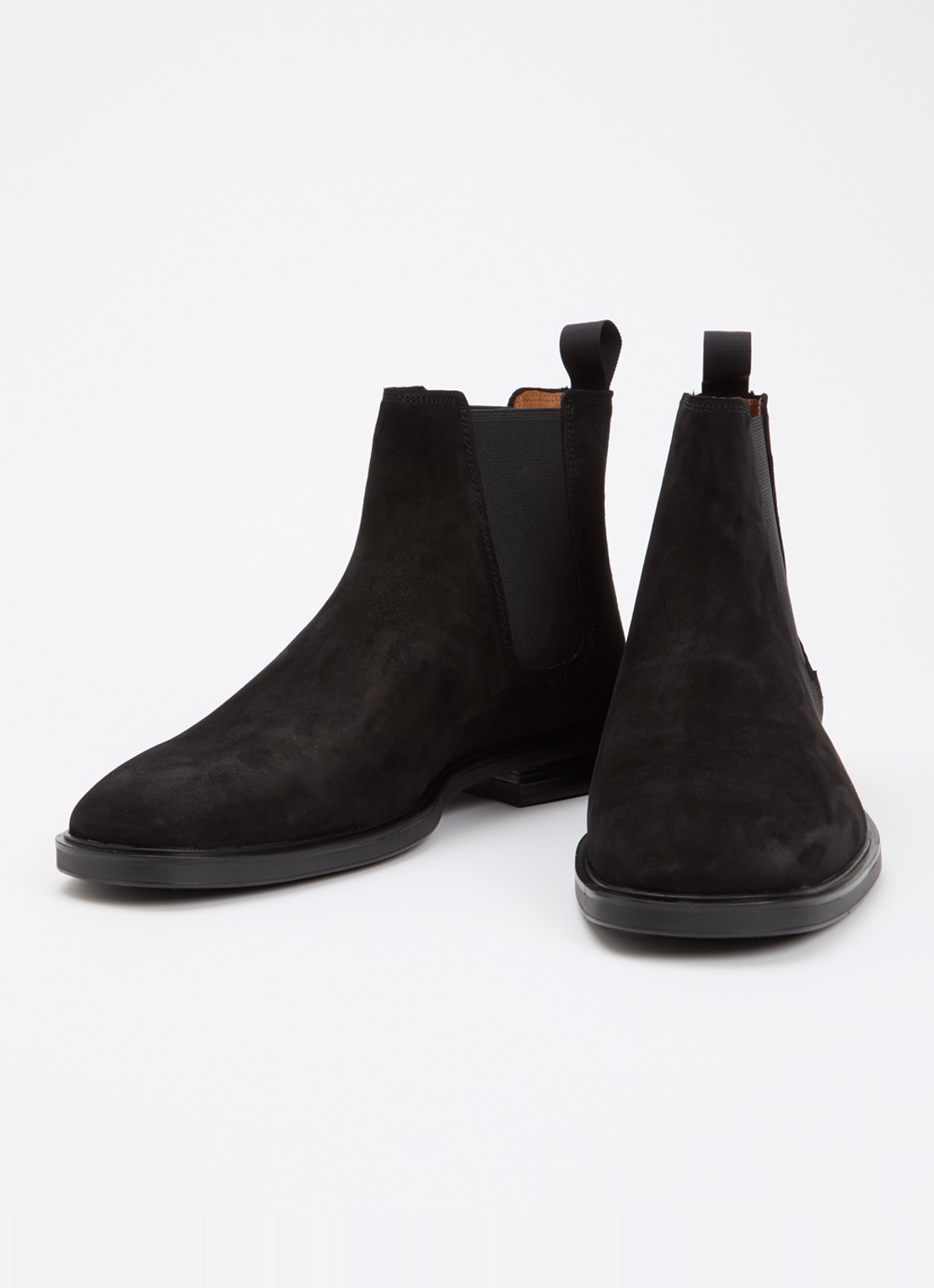 Vagabond Shoemakers Andrew chelsea boot van suède - detail zwart