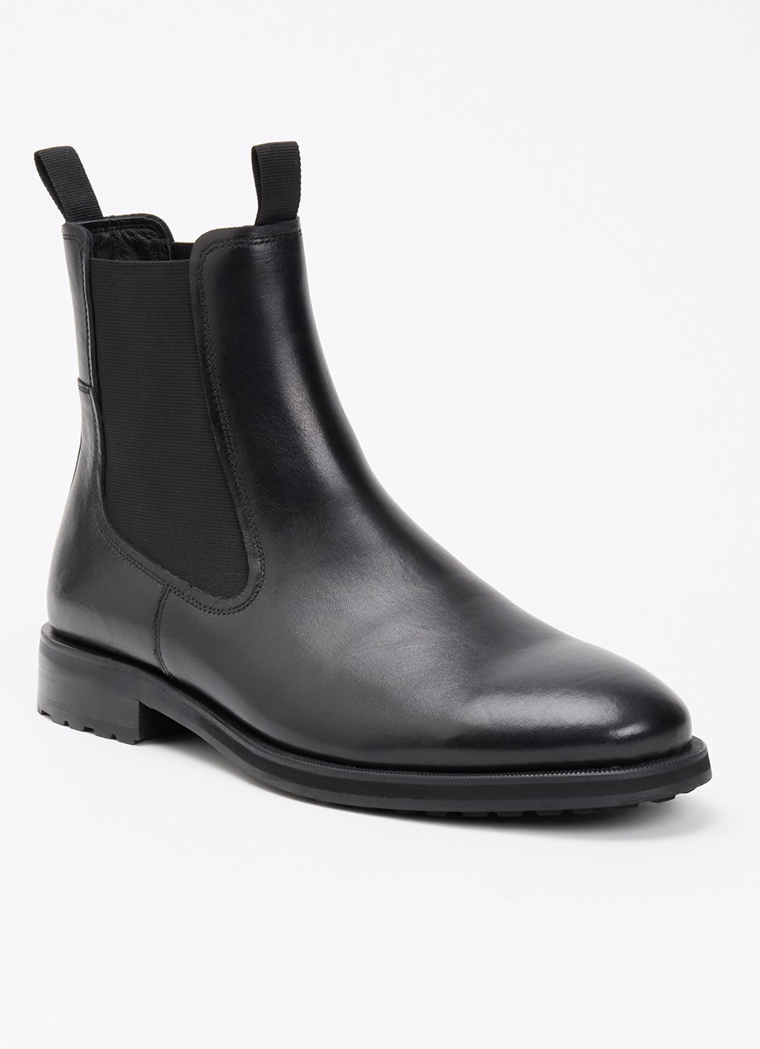 Vagabond Shoemakers Brian chelsea boot van leer - voorkant zwart