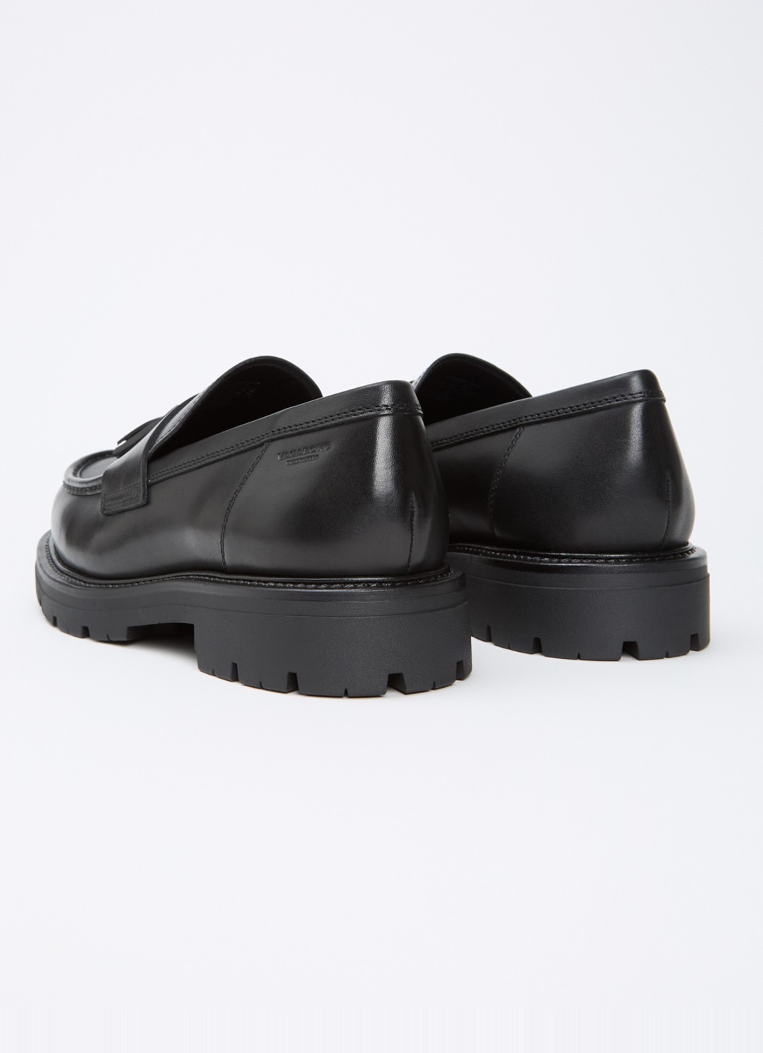 Vagabond Shoemakers Cameron loafer van leer - achterkant zwart