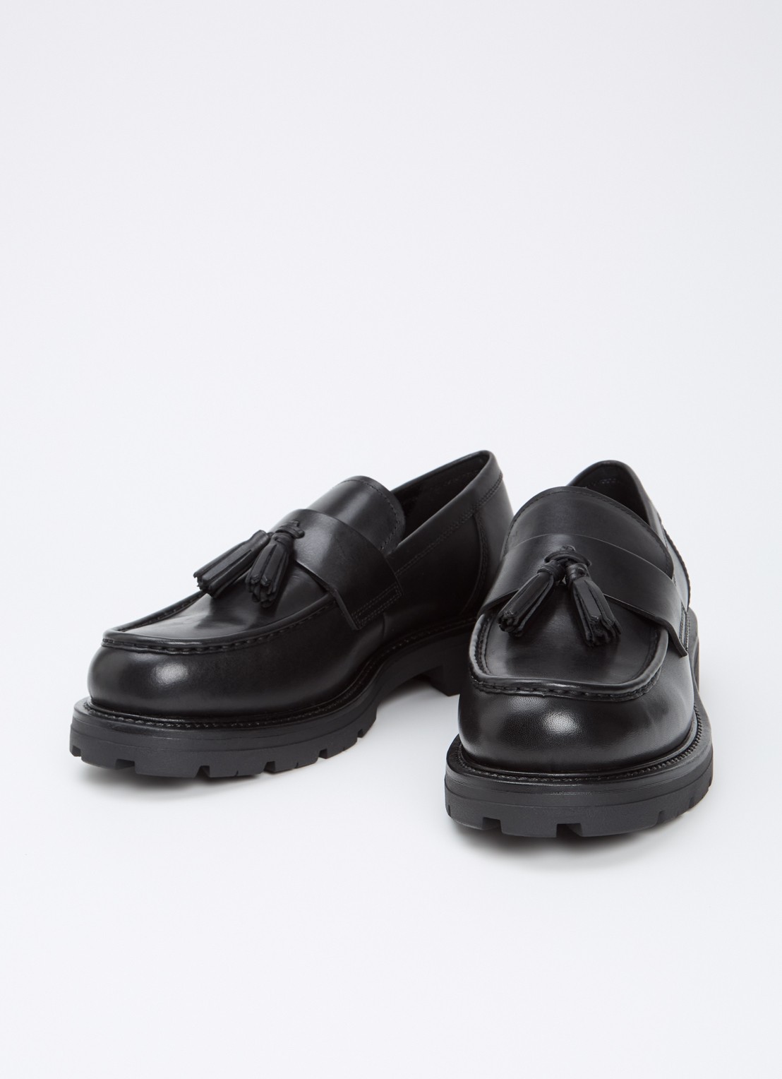 Vagabond Shoemakers Cameron loafer van leer - detail 2 zwart