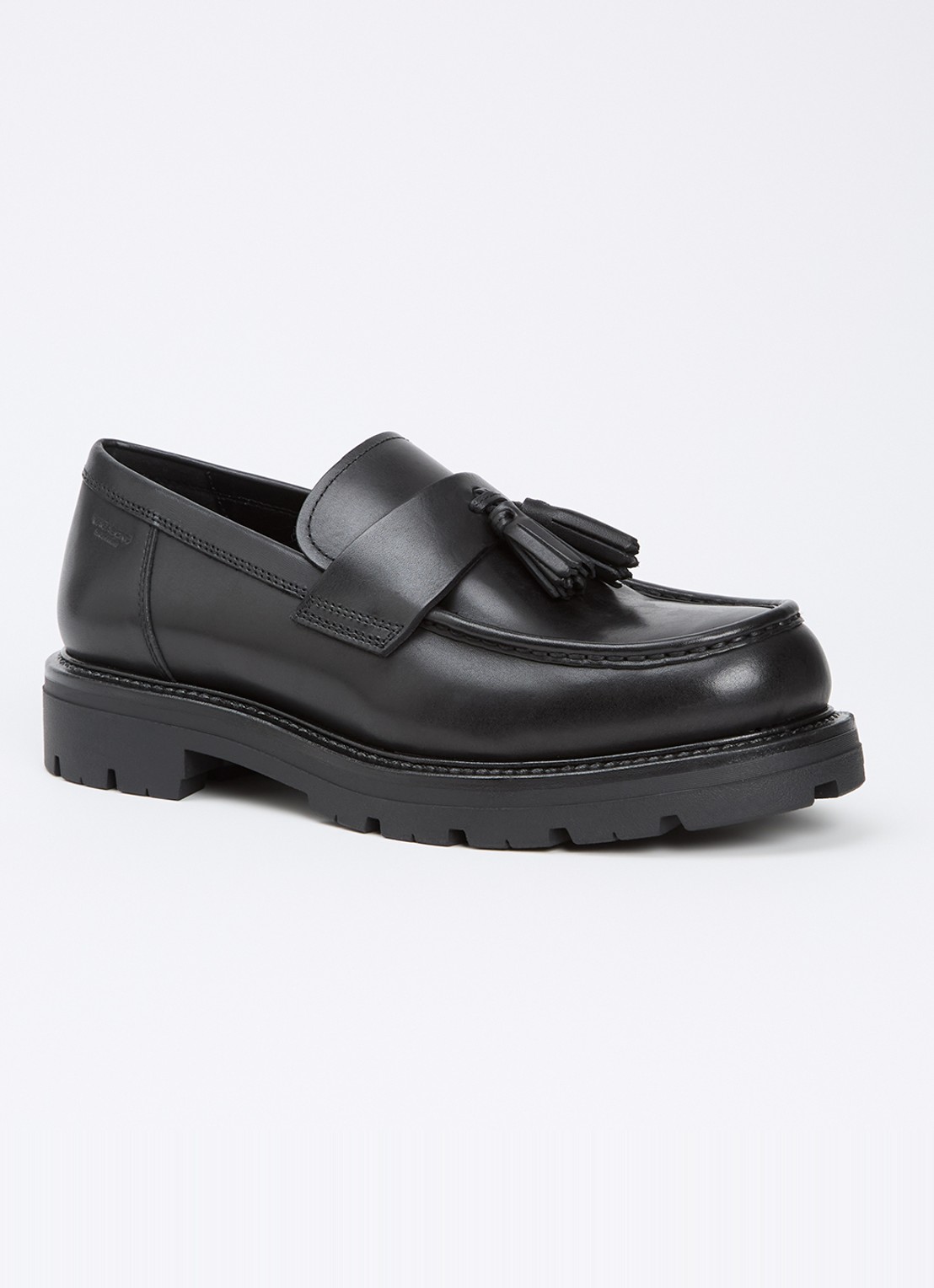 Vagabond Shoemakers Cameron loafer van leer - voorkant 5 zwart