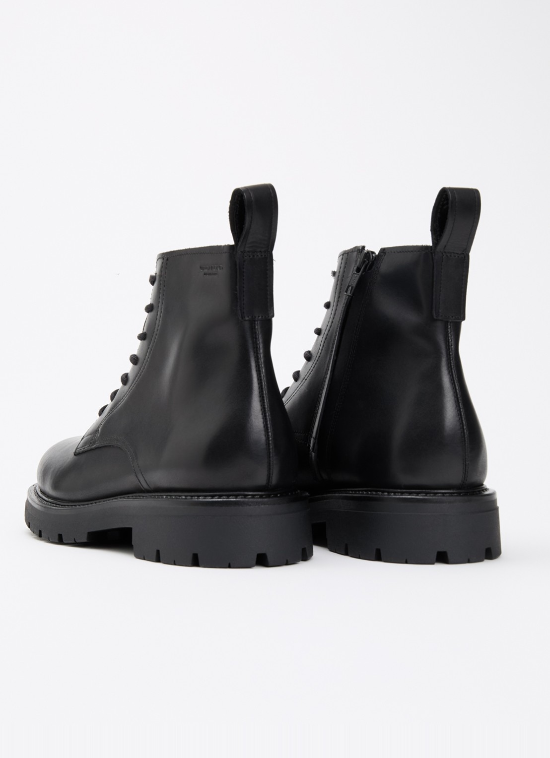 Vagabond Shoemakers Cameron veterboot van leer - achterkant zwart