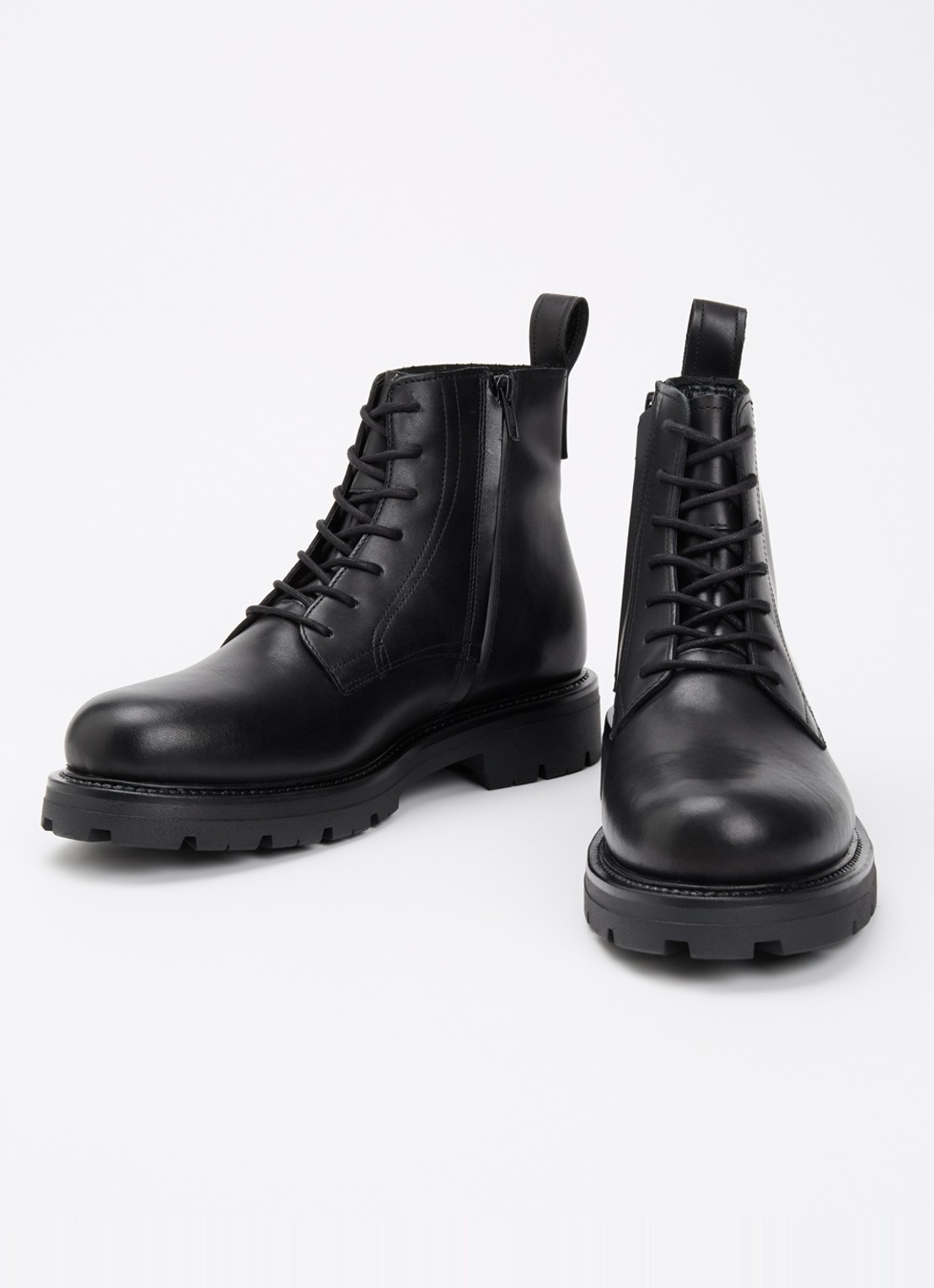 Vagabond Shoemakers Cameron veterboot van leer - detail 4 zwart