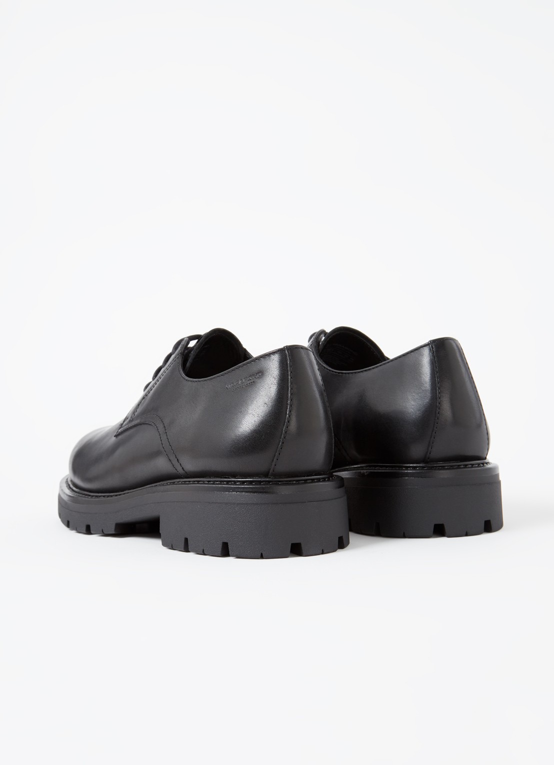 Vagabond Shoemakers Cameron veterschoen van leer - achterkant 3 zwart