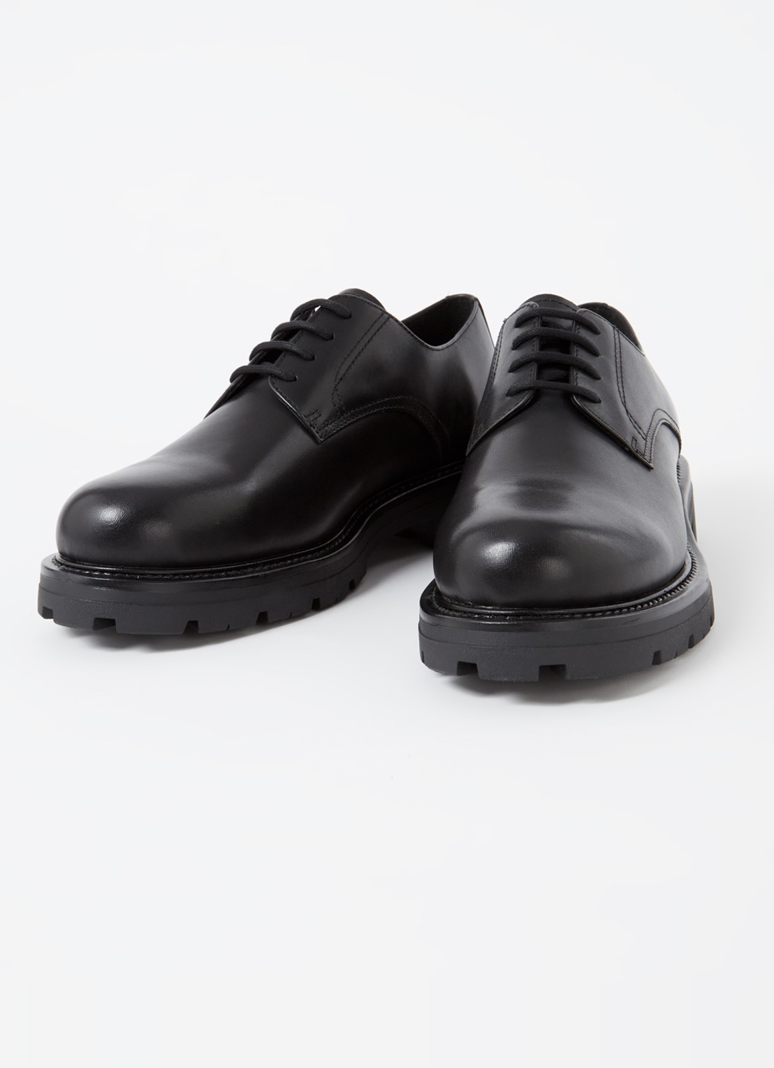 Vagabond Shoemakers Cameron veterschoen van leer - detail 4 zwart
