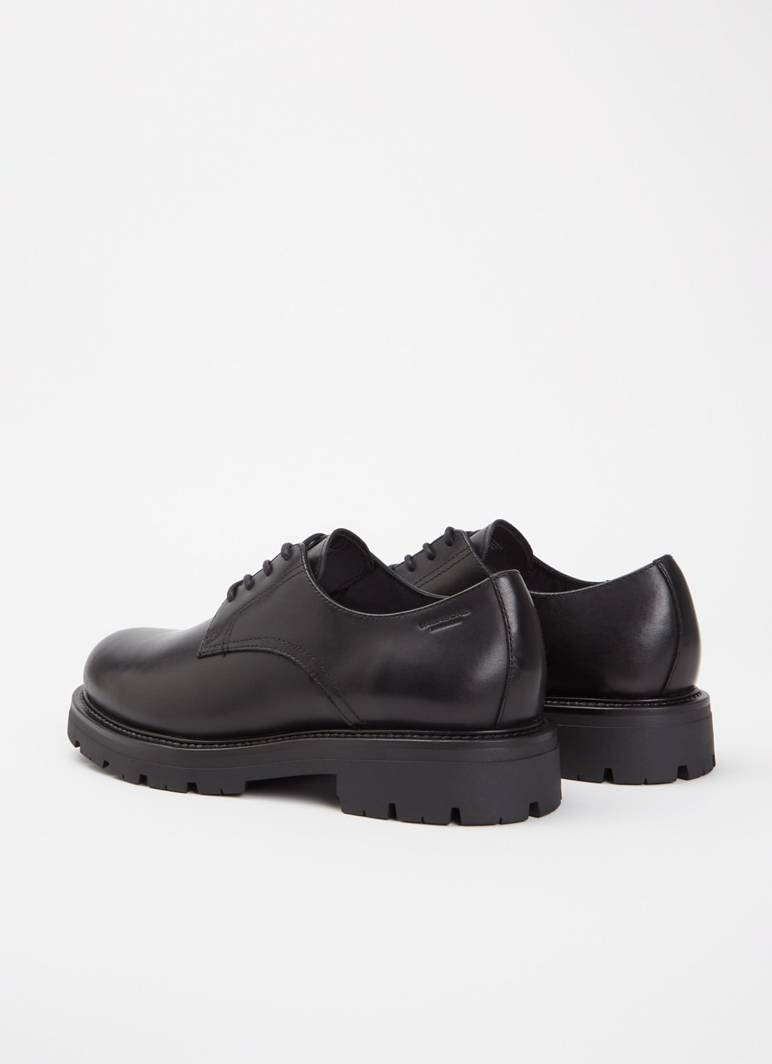 Vagabond Shoemakers Cameron veterschoen van leer - achterkant 6 zwart